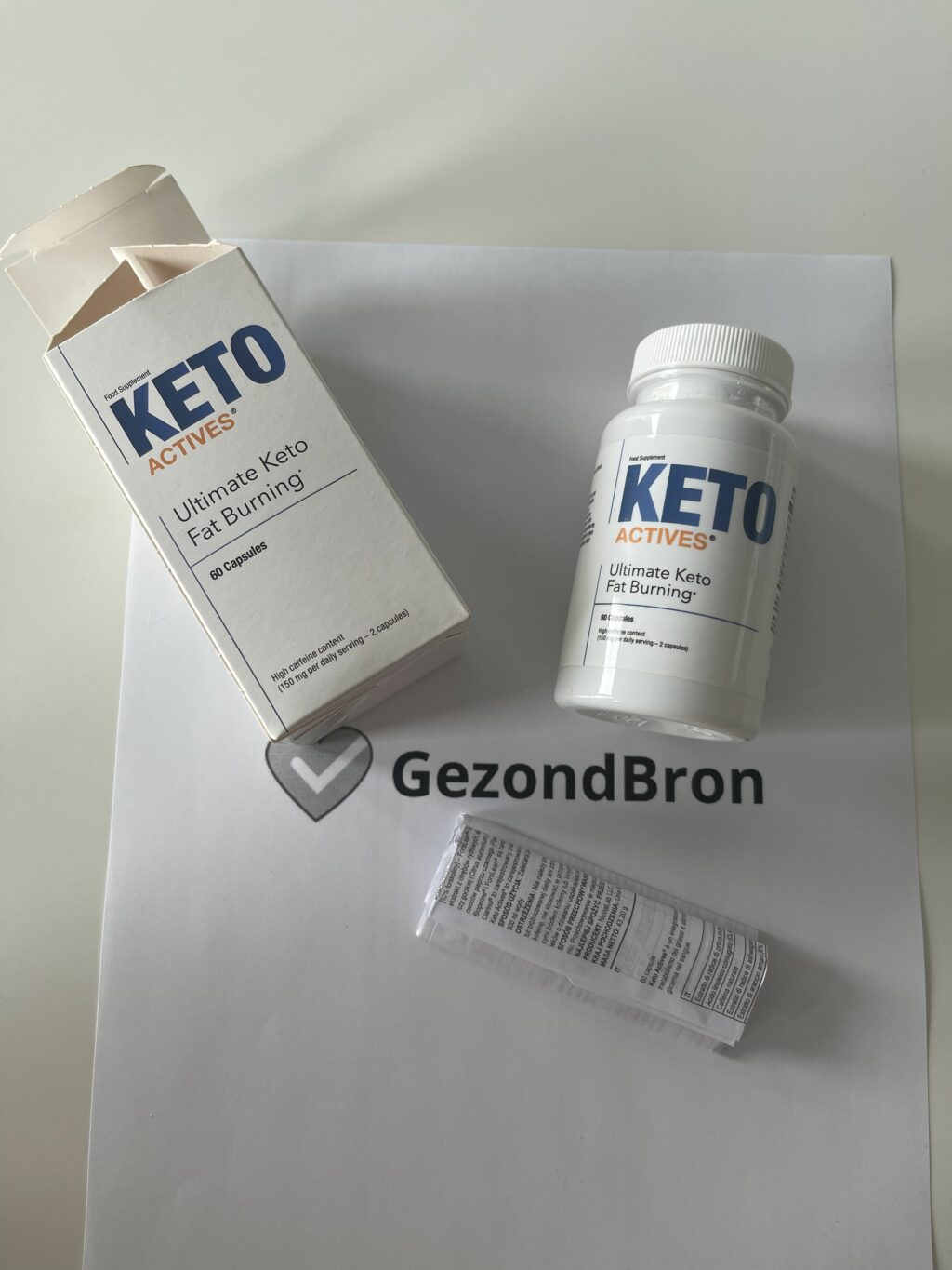 Keto Actives verpakking